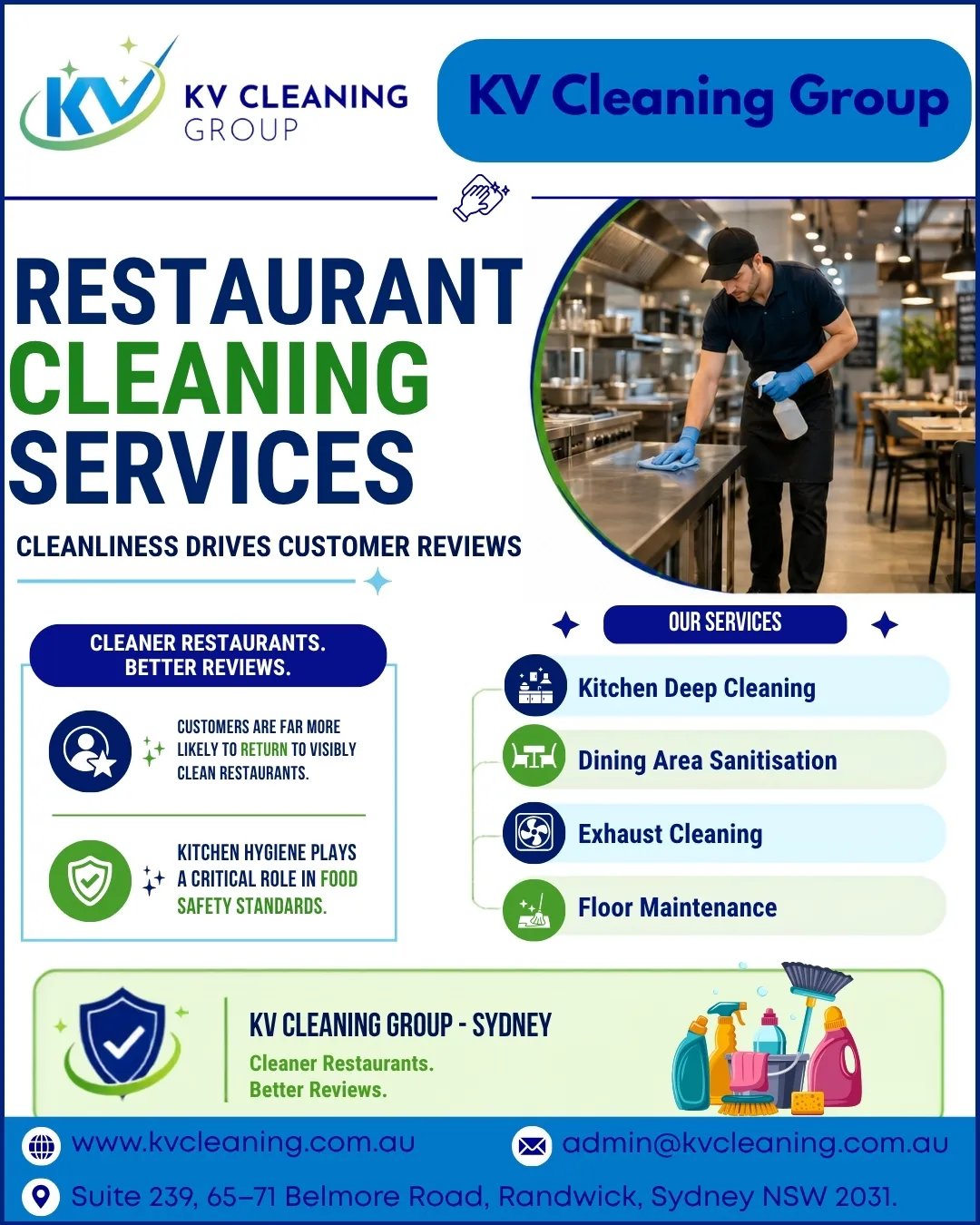 Commercial Restaurant Cleaning Services